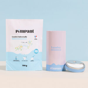 Lessive universelle : 1 recharge de lessive + Boite doseuse en métal