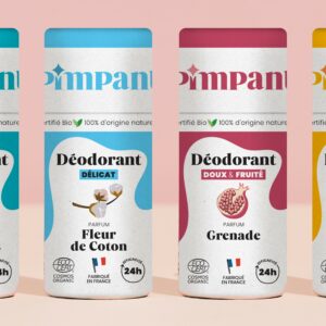 Les déodorants qui ne mouillent pas la chemise : Fleur de Coton, Grenade, Vanille, Menthe-Eucalyptus