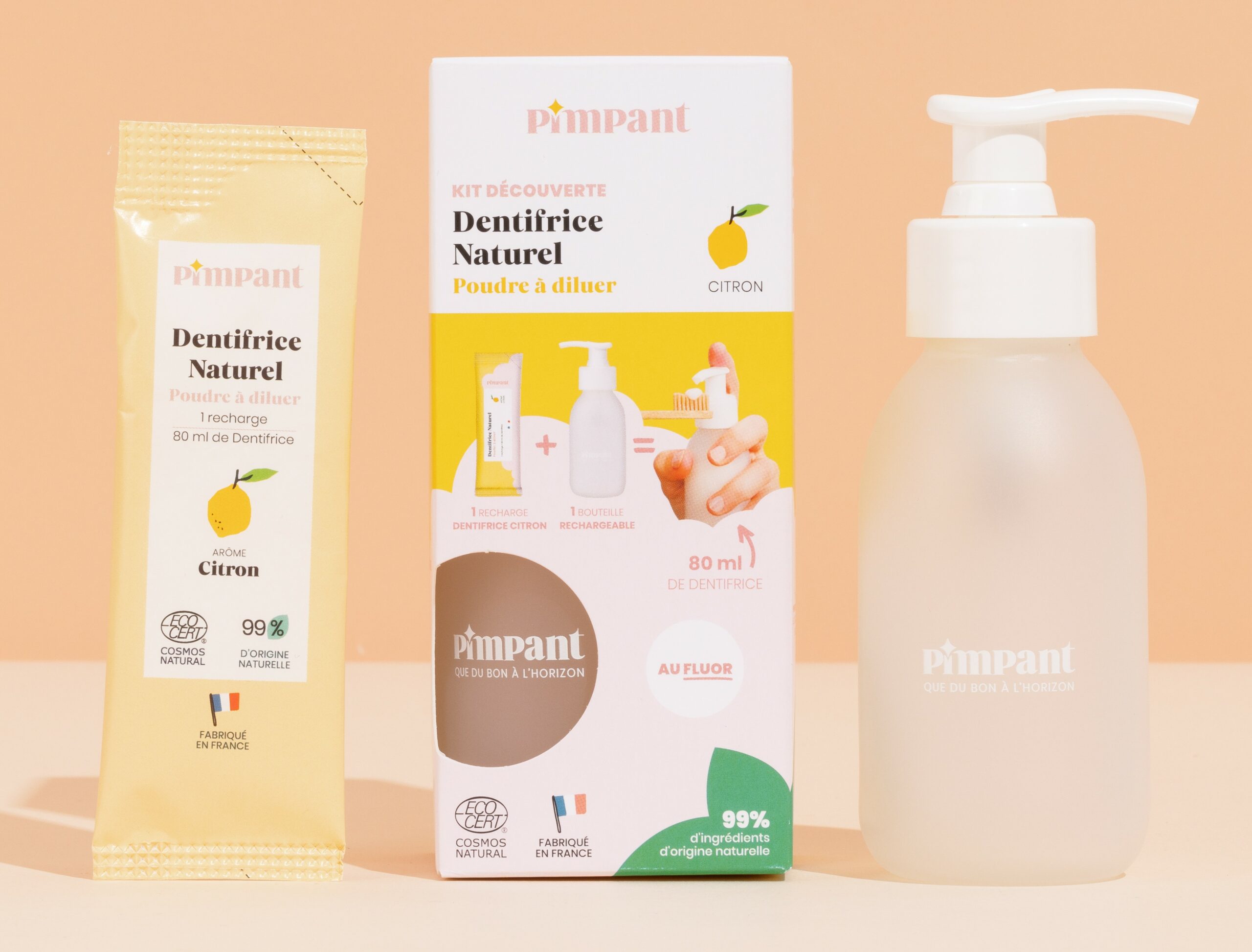 Kit découverte dentifrice citron