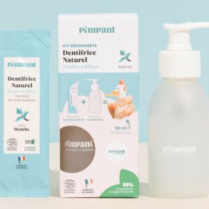 Pack Dentifrice Menthe (1 bouteille + 1 recharge)