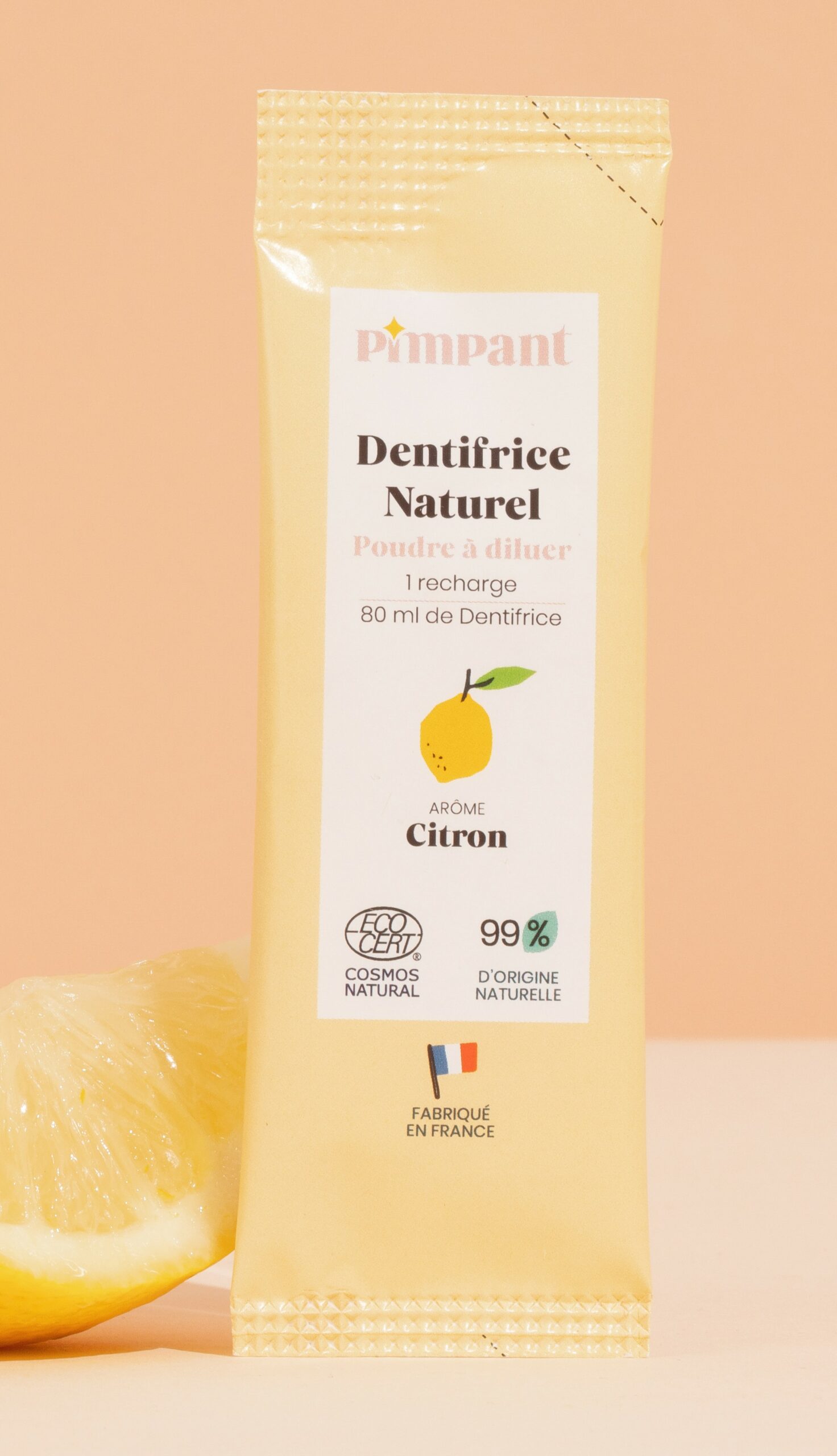 recharge dentifrice citron