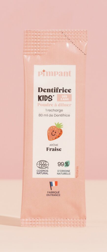 dentifrice kids fraise