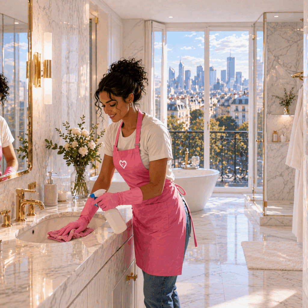 Salle de bain moderne et élégante